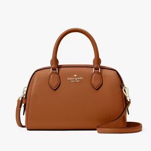 Madison Saffiano Leather Small Duffle Crossbody